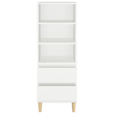 Obrázok produktu pre vidaXL Vysoká doska biela 40x36x110 cm Drevo