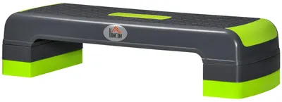 Produktbild von HOMCOM Aerobic-Stepper Steppbrett höhenverstellbar mit 3 Stufen bis 150kg