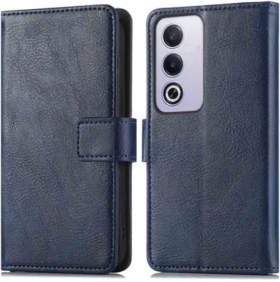 Obrázok produktu pre imoshion Luxe Bookcase pre Oppo A80 5G - tmavomodrá