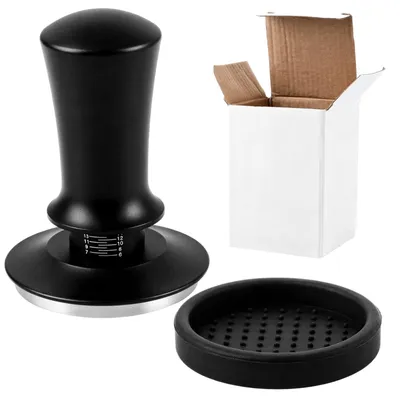 Immagine prodotto di Pressino per caffè professionale in acciaio inossidabile con molla calibrata, 58 mm