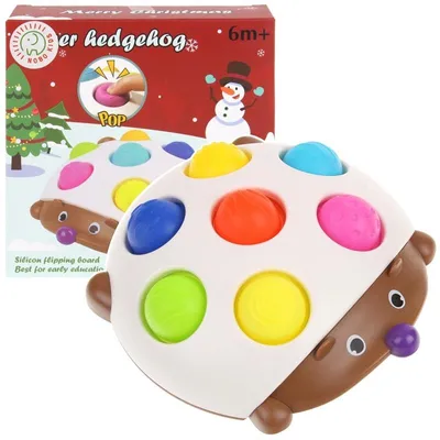Zdjęcie produktu dla Zabawka sensoryczna Pop It Hedgehog dla małych dzieci