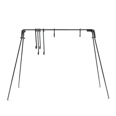Obrázok produktu pre BonFeu FireBridge BonBridge - Gril nad krbom - čierny - oceľ - 111x46x150 cm