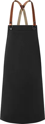 Zdjęcie produktu dla Karlowsky LS 37 | Fartuch na śliniak Green-Generation Zmywalny, łatwy w pielęgnacji - Kolor: czarny (ok. Pantone 419C) - Rozmiar: 70 x 85 cm