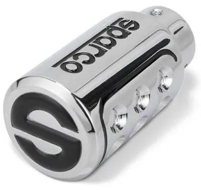 Zdjęcie produktu dla SPARCO POMO RACING – gałka dźwigni zmiany biegów, chromowana, aluminiowa