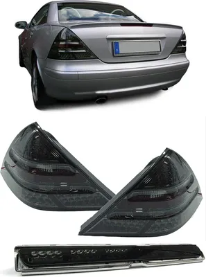 Produktbild von LED Rückleuchten + 3. Bremsleuchte Set 3 für Mercedes SLK R170