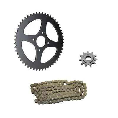 Produktbild von Kettensatz 3-teilig schwarz 11/52 Zähne für Hercules Prima 2 3 4 5 5 M 4 5 HR2 P 1 3 MX1 Optima