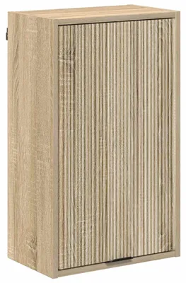 Immagine prodotto di vidaXL Armadio da bagno a parete in rovere Sonoma 39 x 23,5 x 65 cm