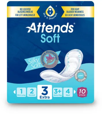Image de Attends Soft 3 Extra - 1 paquet de 10 protections