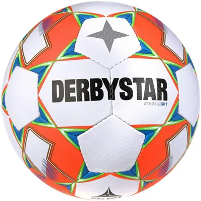 Immagine prodotto di DERBYSTAR Atmos Light AG calcio bianco/arancio/blu 5