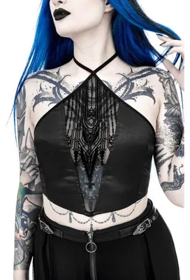 Produktbild von Restyle Neckholder Top - Afterlife L