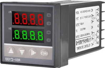 Obrázok produktu pre Rex-CH102 Digitálny displej Inteligentný termostat Regulátor teploty Digitálny regulátor teploty Programovateľný DC 12V 20A Vykurovanie Chladenie Retoo