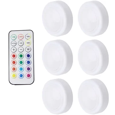 Imagen del producto de Iluminación ambiental: Lámpara de noche con cambio de color LED y control remoto