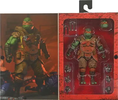 Produktbild von Teenage Mutant Ninja Turtles The Last Ronin Ultimate Flashback Michelangelo Figur 18cm