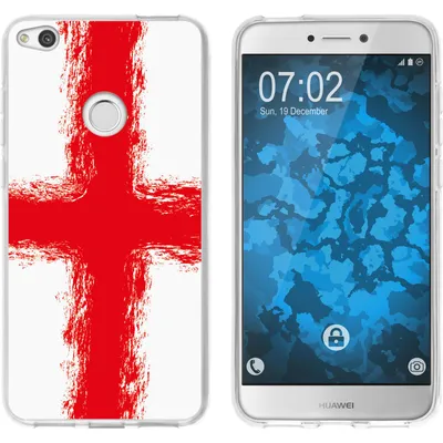 Produktbild von PhoneNatic Case kompatibel mit Huawei P8 Lite 2017 Silikon-Hülle WM England M4