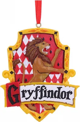 Image de Décorations pour l'arbre de Noël Harry Potter Poudlard Gryffondor comme idée de cadeau