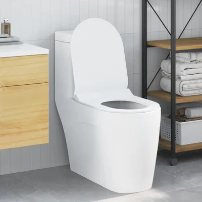 Produktbild von Möbel Toilettensitz Weiß 48,5 x 36 x 5 cm Polypropylen - WC-Sitze 42015817