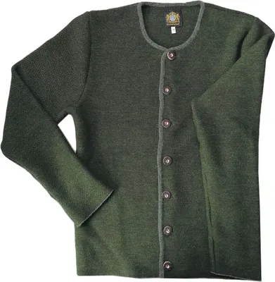 Hammerschmidt Trachten-Strickjacke "Simon" in grün