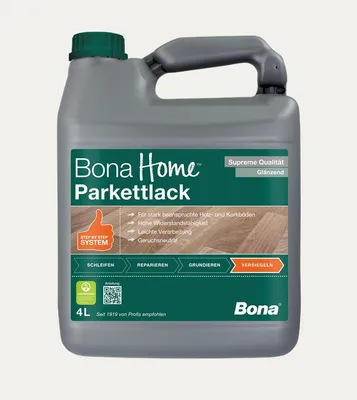 Produktbild von Bona Home Parkettlack Supreme Versiegelung glänzend 4 Liter
