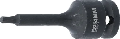 Produktbild von BGS Schraubenausdreher Antrieb Innenvierkant 12,5 mm (1/2") für defekten Innensechskant 4 mm - 7004-4