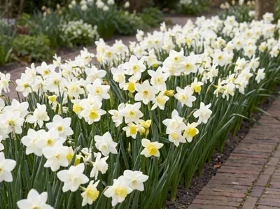 Productafbeelding van JUNAVERA Narcissus jonquilla 'Pueblo' | 7 bloembollen | geurende witgele narcis voor tuin, balkon en terras