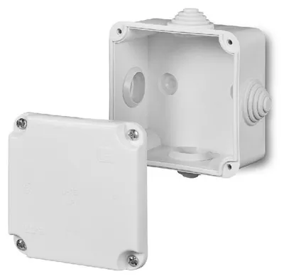 Image de Boîte de distribution électrique en saillie Elektro-Plast Nasielsk 110 x 110 x 52 mm