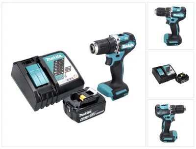 Obrázok produktu pre Akumulátorový vŕtací skrutkovač Makita DDF 487 RG1 18 V 40 Nm + 1x akumulátor 6,0 Ah + nabíjačka