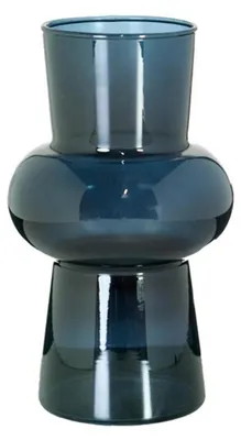 Immagine prodotto di Vaso Beilglas Riga blu ø11,5xh20cm