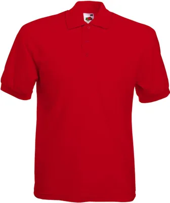Produktbild von Fruit of the Loom 63-402-0 | 65/35 Piqué Herren Poloshirt - Farbe: Red - Größe: XL