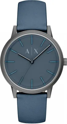 Image de Montre pour homme ARMANI EXCHANGE AX2767 bleu marine tendance