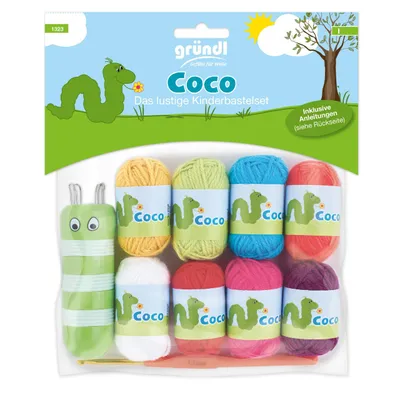 Produktbild von Gründl COCO Bastelset f. Kinder verschiedene Farben
