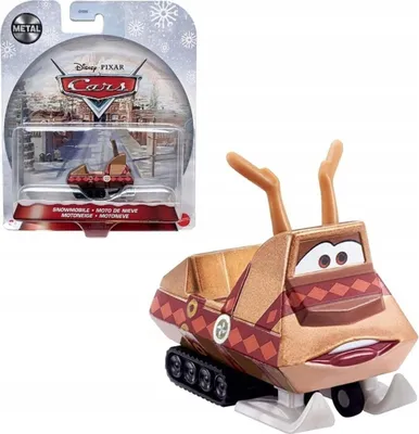 Immagine prodotto di Motoslitta di Natale Mattel Disney Cars 1:55 Auto in pressofusione