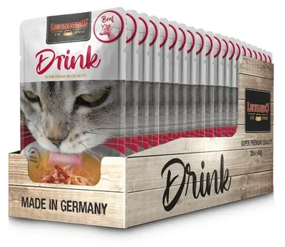Zdjęcie produktu dla Leonardo Cat Food 756615, Dorosły, Kaczka, 40 g, Bez soi, Brak sztucznych barwników