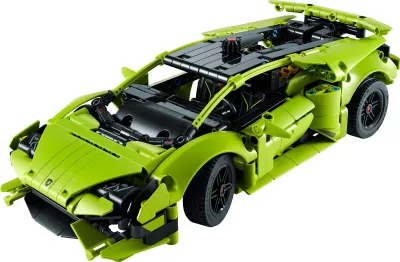 Produktbild von LEGO 42161 Technic Lamborghini Huracán Tecnica Spielzeugauto-Modellbausatz, Rennwagen-Bauset für Kinder, Jungen, Mädchen und Motorsport-Fans, Auto-Geschenk zum Sammeln