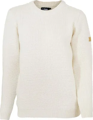 Produktbild von Ivanhoe Pullover NLS Blütenblatt naturweiß Rundhals-100% reine ungefärbte Wolle