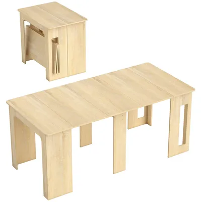 Obrázek produktu pro Rozkládací jídelní stůl | Barva: Hnědá | Rozměry: 85 x 60 - 180 x 75 cm