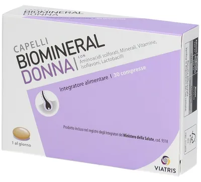 Immagine prodotto di Biomineral Donna 30 Compresse