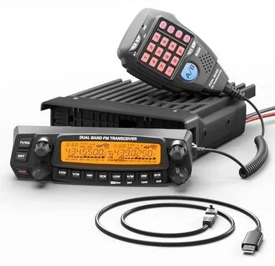 Zdjęcie produktu dla Radio amatorskie dwupasmowe DB50 uhf vhf 50W nadajnik bezprzewodowy