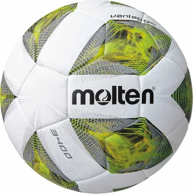 Produktbild von Molten F5A3400-G Top Trainingsball weiß silber grün Gr 5