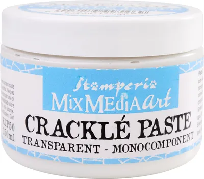 Produktbild von Stamperia "Cracklé Paste", 150 ml Transparent