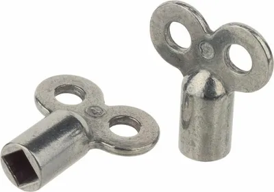 Produktbild von KIRCHHOFF Entlüftungsschlüssel, 5 mm, für Heizkörper 4-Kant(2x)