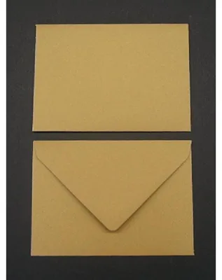 Produktbild von Briefumschläge 80x114mm (DIN C7) 120g/qm gummiert VE=100 Stück cappuccino
