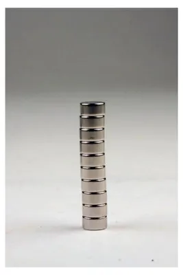 Produktbild von Zylinderförmige Neodym-Magnete, 10 Stück