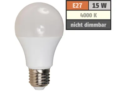 Produktbild von Spectrum E27 LED Lampe 15W 1550lm 4000K Neutralweiß 230V