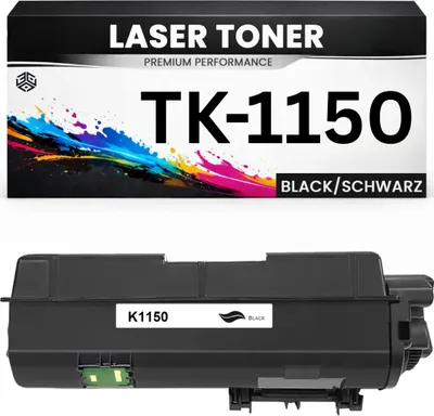 Produktbild von Toner TK-1150 für Kyocera Schwarz TK1150 hochwertige Alternative für KYOCERA ECOSYS M2135dn, M2635dn, M2735dw, Kyocera ECOSYS P2235dn, P2235dw