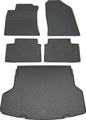 Produktbild von Rigum Gummi Fußmatten + Kofferraumwanne im Set für Hyundai i30 SW Kombi