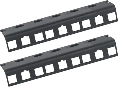 Produktbild von HMF 66803-02 Rackschiene für Serverschrank, 3U, 10 Zoll, Schwarz