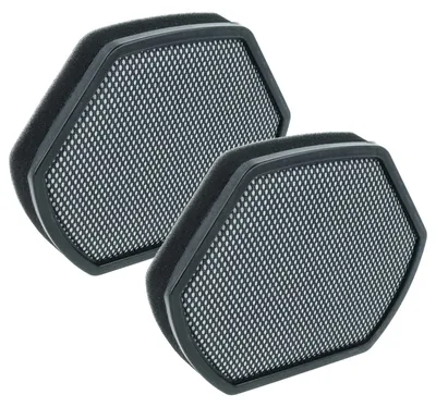 Produktbild von vhbw 2x Staubsaugerfilter kompatibel mit Bosch BGS 21WPOW/02, 21WX100/02, 21832/01, 21833/01, 21WPOW/01 Staubsauger - Schaumstofffilter Schwarz