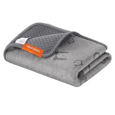 Produktbild von Feandrea Hundedecke,2er Set,Hundematte Welpen-Unterlagen, wiederverwendbar,wasserdicht 122 x 61 cm