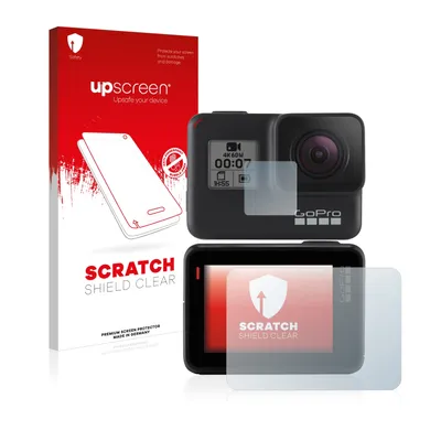 Produktbild von upscreen Schutzfolie für GoPro Hero 7 Black Displayschutz Displayschutzfolie Folie Klar Transparent