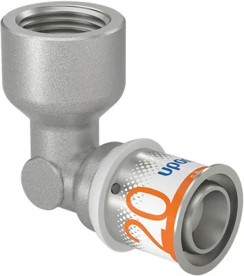 Zdjęcie produktu dla Uponor 1070541, Kolano, Szary, 1 szt.